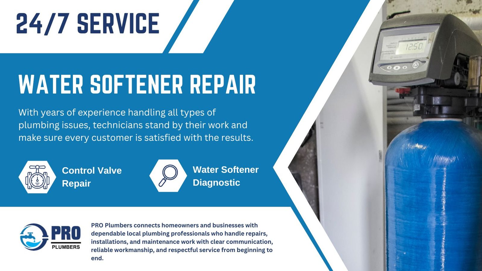Water softener repair in Citrus Heights, CA